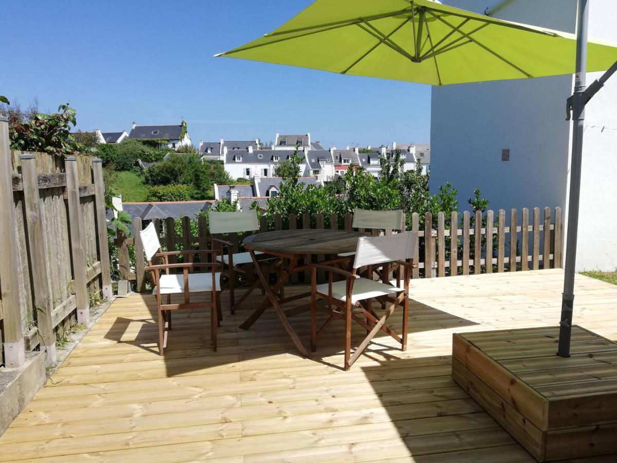Maison Cosy Avec Jardin, Centre De Sauzon, 200M Du Port, 3 Chambres, Wifi, Terrasse Et Barbecue - Fr-1-418-211 Exterior foto